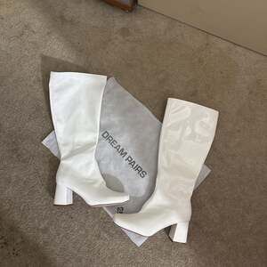 Women's Costume GoGo Boots, White